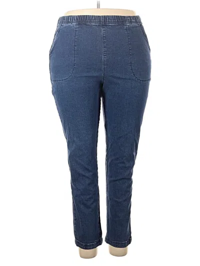 Pre-owned Croft & Barrow Jeans In Blue