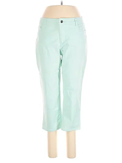 Pre-owned Croft & Barrow Jeans In Green