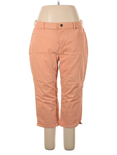 Pre-owned Croft & Barrow Jeans In Orange