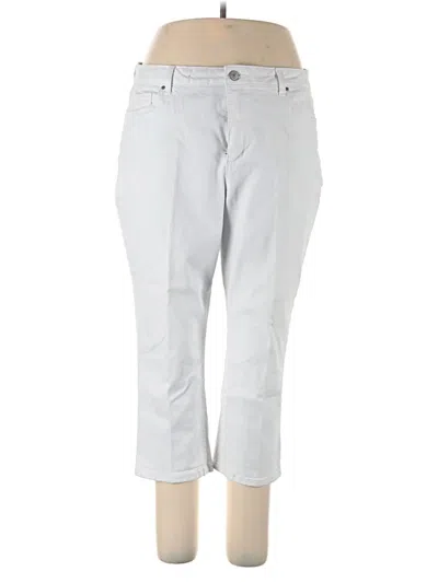 Pre-owned Croft & Barrow Jeans In Silver