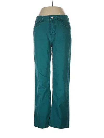 Pre-owned Croft & Barrow Jeans In Teal