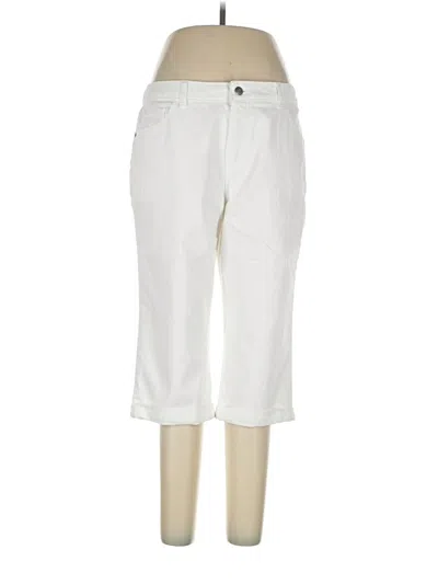 Pre-owned Croft & Barrow Jeans In White