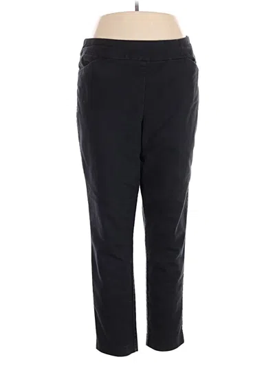Pre-owned Croft & Barrow Jeggings In Black