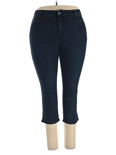 Pre-owned Croft & Barrow Jeggings In Blue