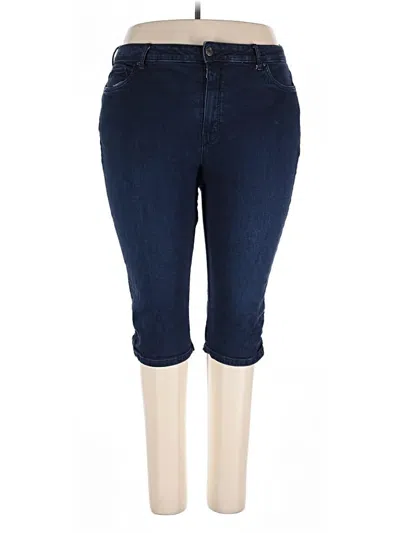 Pre-owned Croft & Barrow Jeggings In Blue