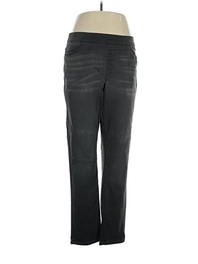 Pre-owned Croft & Barrow Jeggings In Gray