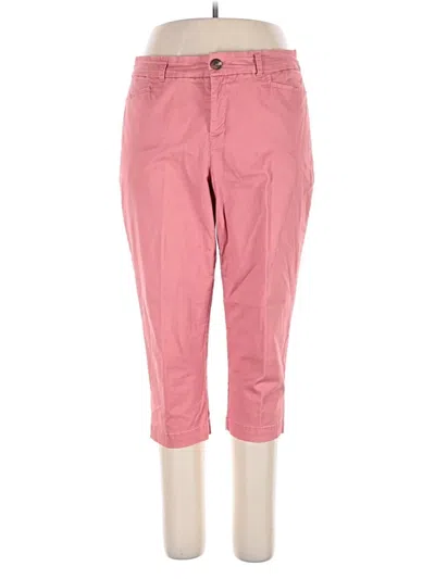 Pre-owned Croft & Barrow Jeggings In Pink