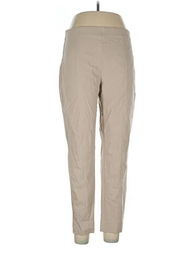 Pre-owned Croft & Barrow Khaki Pant In Brown