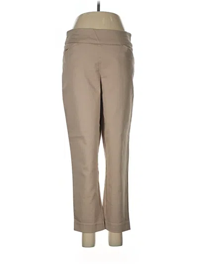 Pre-owned Croft & Barrow Khaki Pant In Tan