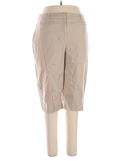 Pre-owned Croft & Barrow Khaki Pant In Tan