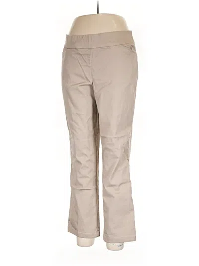 Pre-owned Croft & Barrow Khaki Pant In Tan