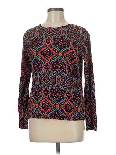 Pre-owned Croft & Barrow Long Sleeve T-shirt In Red