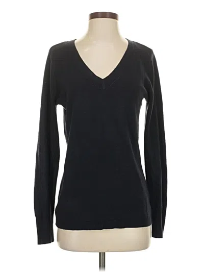 Pre-owned Croft & Barrow Pullover Sweater In Black