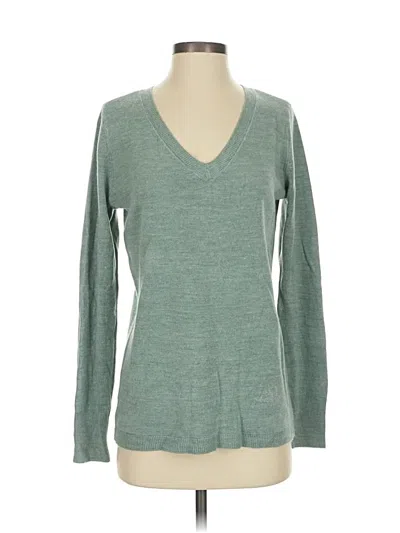 Pre-owned Croft & Barrow Pullover Sweater In Blue