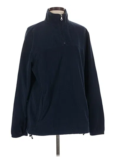Pre-owned Croft & Barrow Pullover Sweater In Blue