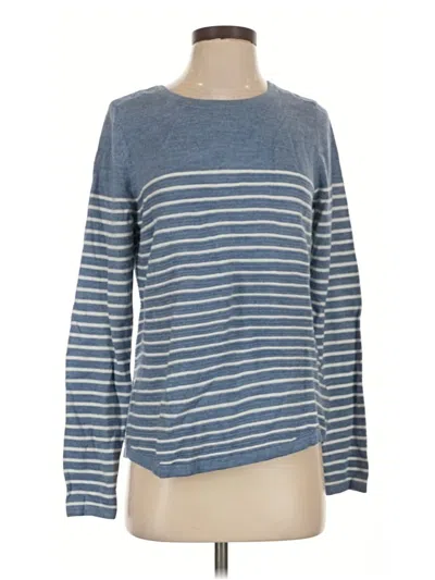 Pre-owned Croft & Barrow Pullover Sweater In Blue
