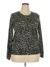 Croft & Barrow Pullover Sweater In Brown