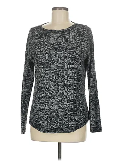 Pre-owned Croft & Barrow Pullover Sweater In Gray