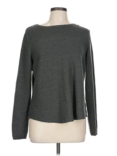 Pre-owned Croft & Barrow Pullover Sweater In Gray