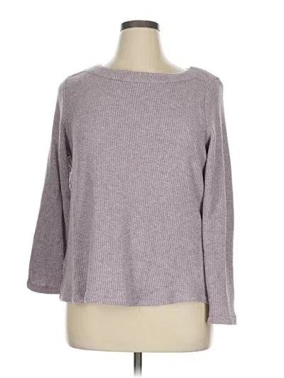 Pre-owned Croft & Barrow Pullover Sweater In Gray
