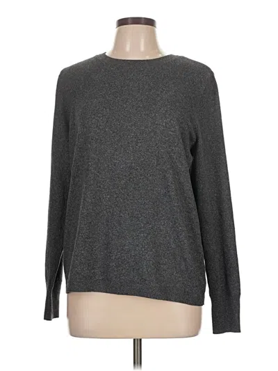 Pre-owned Croft & Barrow Pullover Sweater In Gray