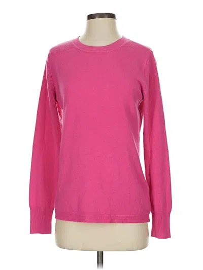 Pre-owned Croft & Barrow Pullover Sweater In Pink