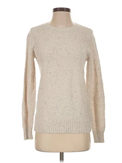 Pre-owned Croft & Barrow Pullover Sweater In Tan