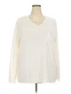 Croft & Barrow Pullover Sweater In White