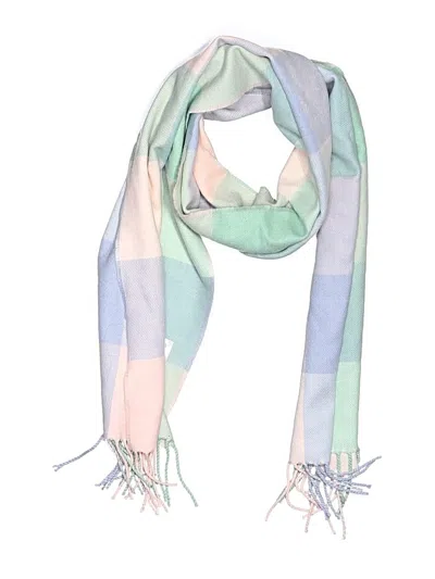 Pre-owned Croft & Barrow Scarf In Green