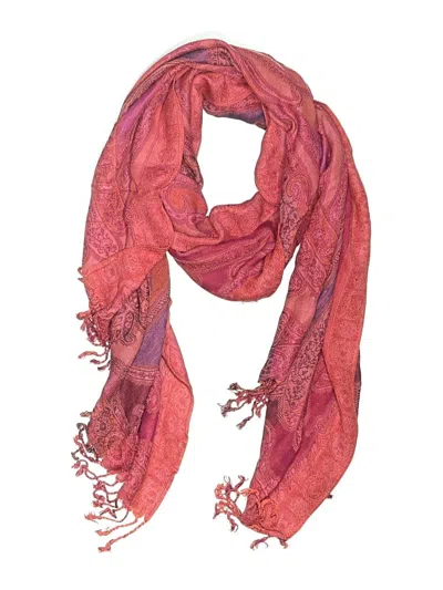 Pre-owned Croft & Barrow Scarf In Pink