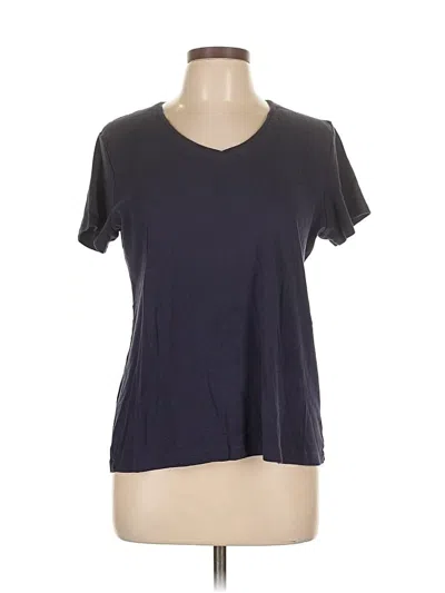 Pre-owned Croft & Barrow Short Sleeve T-shirt In Gray