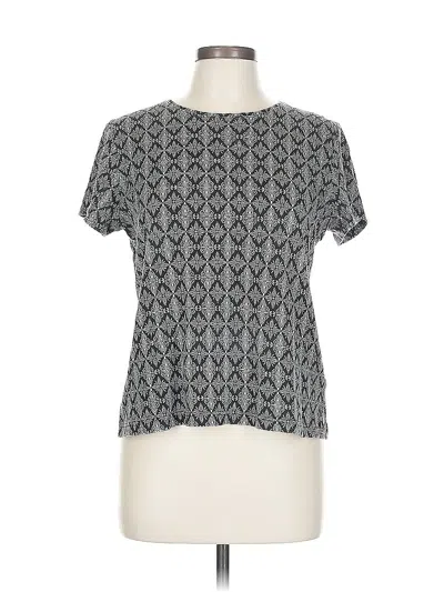 Pre-owned Croft & Barrow Short Sleeve T-shirt In Gray