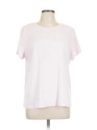 Pre-owned Croft & Barrow Short Sleeve T-shirt In Pink
