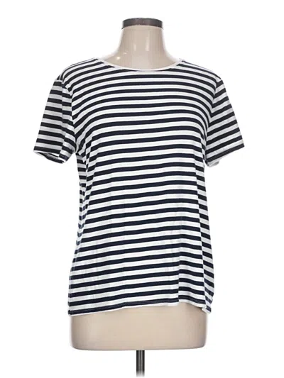 Pre-owned Croft & Barrow Short Sleeve T-shirt In Black