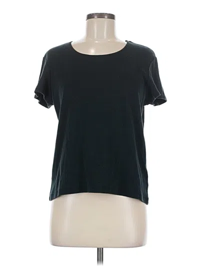 Pre-owned Croft & Barrow Short Sleeve T-shirt In Teal