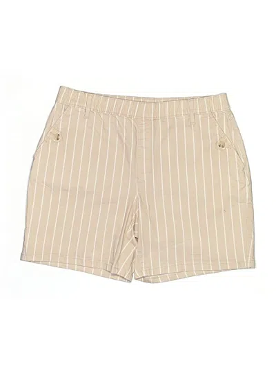Pre-owned Croft & Barrow Shorts In Tan