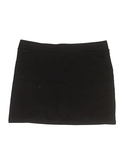 Pre-owned Croft & Barrow Skort In Black