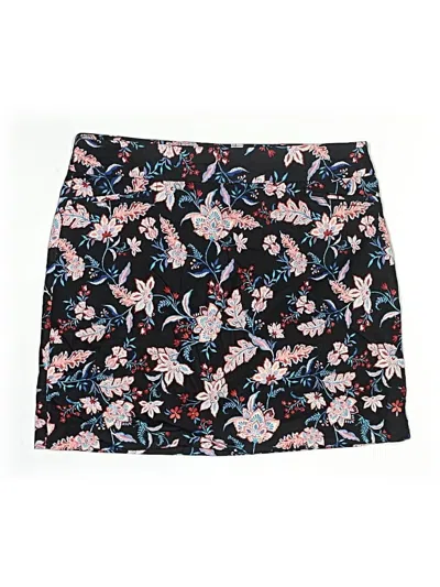 Pre-owned Croft & Barrow Skort In Black