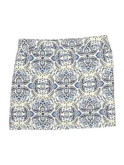 Pre-owned Croft & Barrow Skort In Blue
