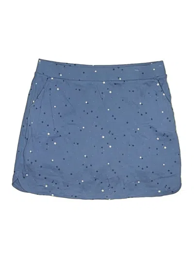 Pre-owned Croft & Barrow Skort In Blue