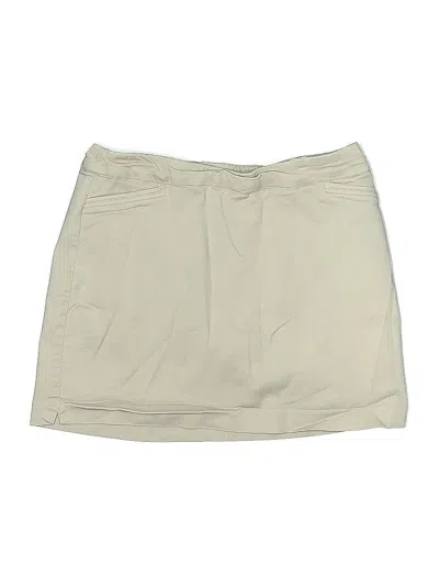 Pre-owned Croft & Barrow Skort In Brown