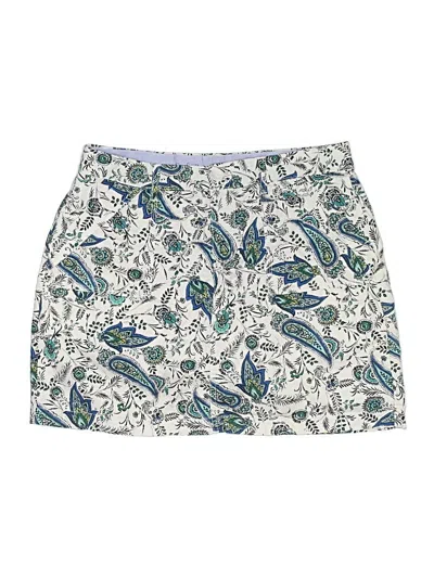 Pre-owned Croft & Barrow Skort In Green