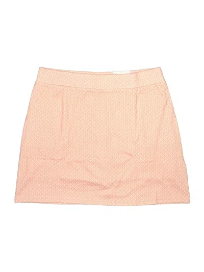 Pre-owned Croft & Barrow Skort In Orange