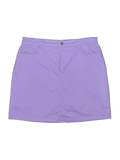 Pre-owned Croft & Barrow Skort In Purple