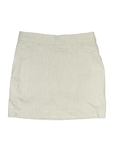 Pre-owned Croft & Barrow Skort In White