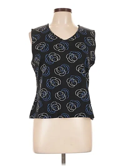 Pre-owned Croft & Barrow Sleeveless T-shirt In Blue