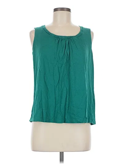 Pre-owned Croft & Barrow Sleeveless T-shirt In Green