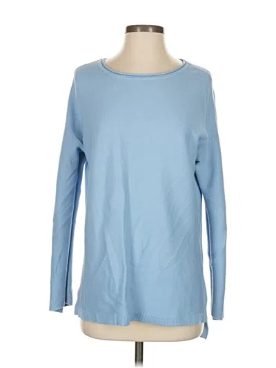 Pre-owned Croft & Barrow Sweatshirt In Blue