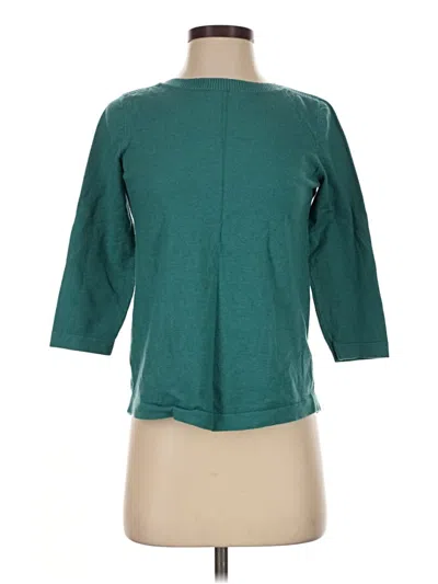 Pre-owned Croft & Barrow Sweatshirt In Teal