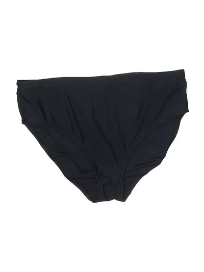 Pre-owned Croft & Barrow Swimsuit Bottoms In Black